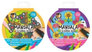 Kolorowanka Mandala 25K 1