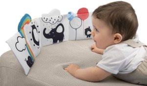 Chicco Miękka kontrastowa książeczka z zadaniami dla dzieci 4