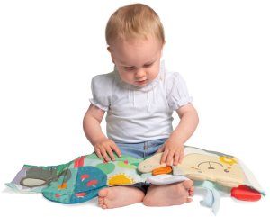 Chicco Miękka kontrastowa książeczka z zadaniami dla dzieci 6