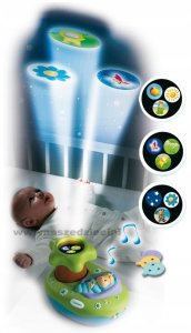 SMOBY 211060 NOCNA LAMPKA PROJEKTOR Z MELODIA 4