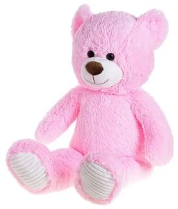 Miś pluszowy różowy 83cm w torbie 93888 38885 1