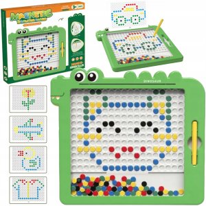 TABLICA MAGNETYCZNA KORALIKI KROKODYL DO RYSOWANIA 6891ZI 1