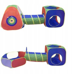 Namiot tunel 5w1 ogrodowy domek basen na piłki plac zabaw dla dzieci 600-57 5