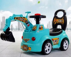 Jeździk pchacz koparka z ruchomym ramieniem 5166N 4