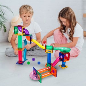 Picasso Tiles 50pc Marble run set 7