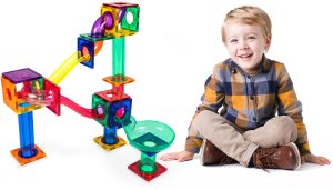 Picasso Tiles 50pc Marble run set 9