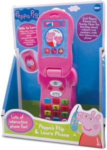PEPPA FLIP AND LEARN PHONE DK SE NO FI 4