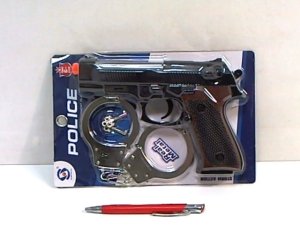Pistolet z bateriami+kajdanki HSY-120 01237 1