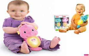 Fisher Price Pluszowy Uspokajacz Konik Morski z Melodiami 1
