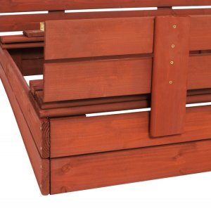 Springos Piaskownica zamykana 120x120 cm (SBP120SET02) 16