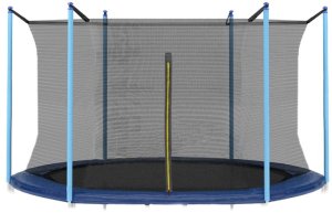 Siatka ochronna wewnętrzna na trampolinę 10 ft 6 słupków 305 cm 1