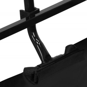 Wózek ogrodowy, turystyczny, plażowy składany 80 kg czarny UNIWERSALNY 11