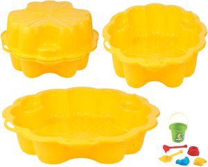 DUŻA PODWÓJNA PIASKOWNICA STOKROTKA 6 KOL + GRATIS 6