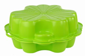 DUŻA PODWÓJNA PIASKOWNICA STOKROTKA 6 KOL + GRATIS 7