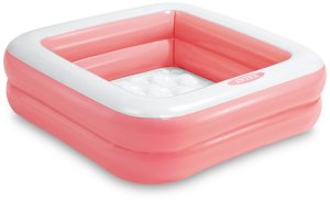 Basen brodzik dla dzieci pompowany 57100 Jasny Róż - INTEX EDUKAMP 1