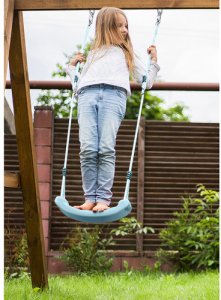 Huśtawka plastikowa - niebieska 25446 10