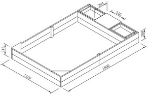 Axi Piaskownica 180x115 cm (A031.014.05) 7