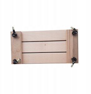 Huśtawka dla Dzieci Deska Ogrodowa Drewniana Prostokątna MASTER 42 x 21 cm 5