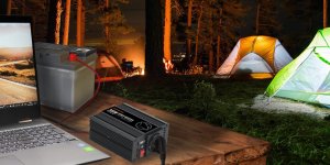 Przetwornica samochodowa 12V/24V na 230V 300/600W Manta MPI300M 10