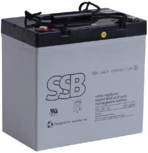Akumulator AGM SBL 55-12i 12V55Ah M6 1