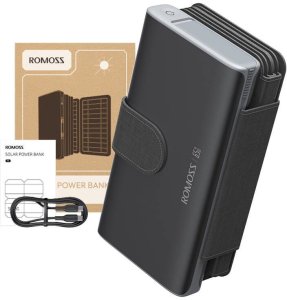 Powerbank solarny ROMOSS SPB30 30000mAh 65W (czarny) 6