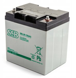 Akumulator AGM SBL12-28i(sh) 12V28Ah M5 Wysoki 1