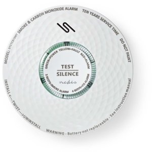 Czujnik dymu i czadu Nedis DTCTCS10WT 2