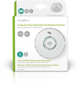 Czujnik dymu i czadu Nedis DTCTCS10WT 10