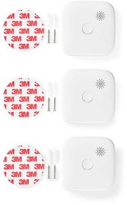 Nedis Czujnik dymu Nedis SmartLife WIFIDS21WT3 3szt. 2