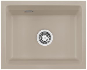 Systemceram Kara 50 U Fango, zlewozmywak ceramiczny, korek manualny 1