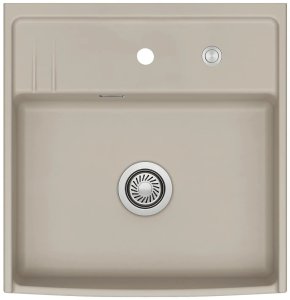 Systemceram Kentro 60 zlewozmywak ceramiczny, Fango, korek manualny 1