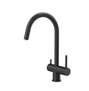 Sink faucet with connection for water filter Quadron CAREN, 3623512_BLM, carbon black 1