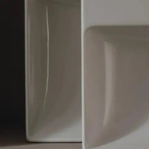 A32768N000 / ROCA / ONA UMYWALKA BLATOWA 60X45 CM Z OTWOREM NA BATERIĘ FINECERAMIC® 5