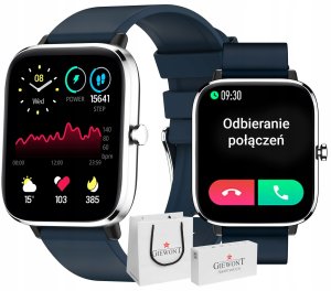 Smartwatch Giewont Dynamic SmartCall GW230-4 - Silver/Deep Ocean 1