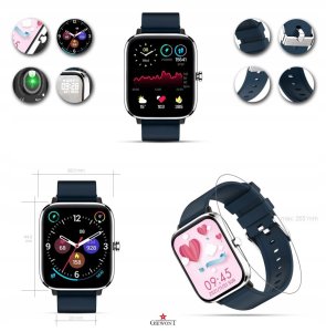 Smartwatch Giewont GW230-4 Granatowy  (GW230-4) 2