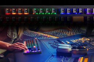Klawiatura Marvo Krone 87 Blue switch (KG901C EN) 16
