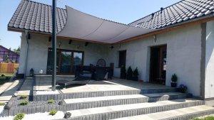 Żagiel wodoszczelny premium 3x2,5 - Szary 14