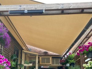 Żagiel wodoszczelny premium 3x2,5 - Beżowy 3