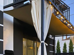 Żagiel wodoszczelny premium 3x2,5 - Beżowy 4