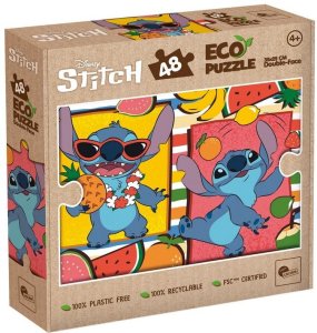 LISCIANI PUZZLE EKO DWUSTRONNE STITCH 48 EL. 1