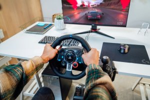 G29 DRIVING FORCE RACING WHEEL/PS5/PS4-BLACK-EMEA-914 USB-PLUGC 5