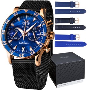 Zegarek damski Vostok Europe VK64-515B670BB czarny 1
