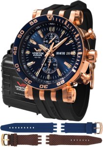 Zegarek męski Vostok Europe VK61-575B590SB czarny 1