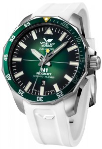 Zegarek męski Vostok Europe NH35A-225A710SW biały 1