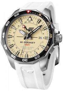 Zegarek męski Vostok Europe NH34-225A713SW biały 1