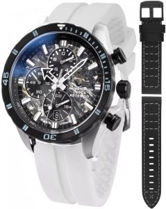 Zegarek męski Vostok Europe 6S10-320E693SW biały 1