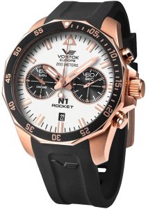 Zegarek męski Vostok Europe 6S21-225B619S czarny 1