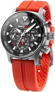 Zegarek męski Vostok Europe VR42-592A761SR czerwony 1