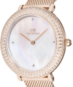 Zegarek damski Daniel Wellington DW00100823 CYRKONIE różowe złoto 4