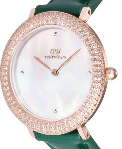 Zegarek damski Daniel Wellington DW00100826 CYRKONIE zielony 4